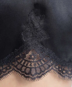 Short En Soie Aubade Collection Nightwear De Luxe Toi Mon Amour (ex. Soie D'Amour) Coloris Noir. -Sous Vêtement Soldes Magasin Short en soie Soie d Amour Aubade noir MS61 NOIR 3