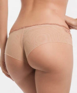Shorty Bijou De Fleur Lise Charmel -Sous Vêtement Soldes Magasin Shorty Lise Charmel Bijou de fleur Chair ACC0419 1