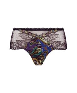 Shorty De La Collection Lingerie De Luxe Dentelle Cashmer Par Lise Charmel. 8 Shorty De La Collection Lingerie De Luxe Dentelle Cashmer Par Lise Charmel. -Sous Vêtement Soldes Magasin Shorty Lise Charmel Dentelle cashmer emaux cashmer prune ACH0451 EC 10