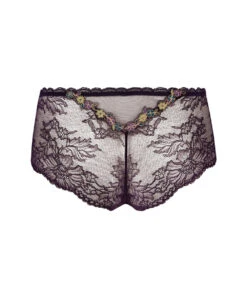 Shorty De La Collection Lingerie De Luxe Dentelle Cashmer Par Lise Charmel. 9 Shorty De La Collection Lingerie De Luxe Dentelle Cashmer Par Lise Charmel. -Sous Vêtement Soldes Magasin Shorty Lise Charmel Dentelle cashmer emaux cashmer prune ACH0451 EC 11
