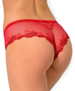 Shorty Collection De Lingerie Permanente Dressing Floral De Chez Lise Charmel, Coloris Dressing Solaire (=rouge).  -Sous Vêtement Soldes Magasin Shorty Lise Charmel Dressing Floral dressing solaire rouge ACC0488 DS 2