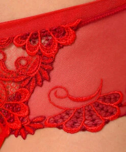 Shorty Collection De Lingerie Permanente Dressing Floral De Chez Lise Charmel, Coloris Dressing Solaire (=rouge).  -Sous Vêtement Soldes Magasin Shorty Lise Charmel Dressing Floral dressing solaire rouge ACC0488 DS 4
