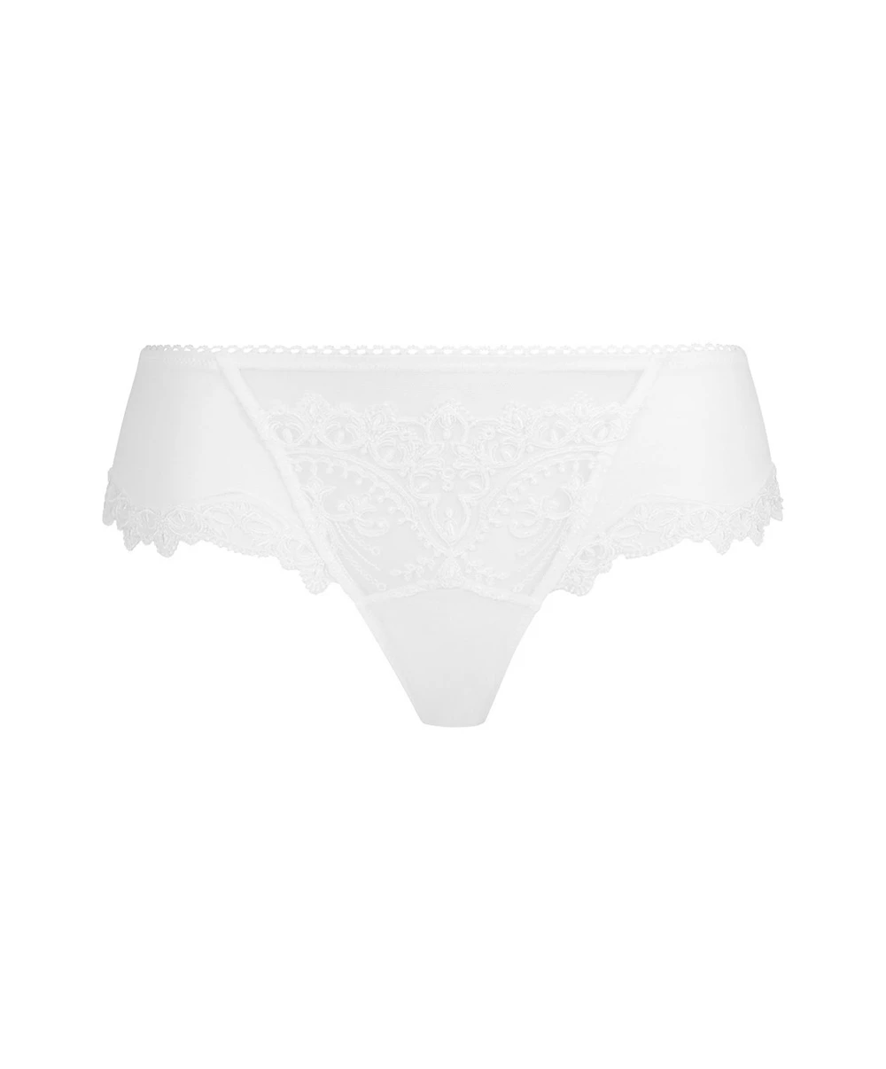 Shorty Blanc De La Collection Guipure Orfèvre Par Lise Charmel. 6 Shorty Blanc De La Collection Guipure Orfèvre Par Lise Charmel. – Image 4