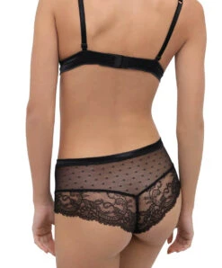Shorty Sexy Ligne Soirée Libertine De La Marque De Lingerie Française Lise Charmel.  -Sous Vêtement Soldes Magasin Shorty Lise Charmel Soiree libertine noir ACG0450 NO 4