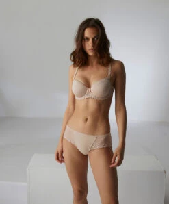 Simone Perele Shorty Simone Pérèle Collection De Lingerie Permanente Andora Coloris Peau Rosée.  -Sous Vêtement Soldes Magasin Shorty Simone Perele Andora peau rosee chair 131637 739 4