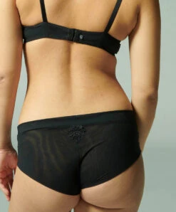 Simone Perele Porte-jarretelles Sexy Collection Wish Coloris Noir De Chez Simone Pérèle.  -Sous Vêtement Soldes Magasin Shorty Simone Perele Wish noir 12B630 015 2