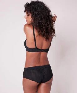 Simone Perele Porte-jarretelles Sexy Collection Wish Coloris Noir De Chez Simone Pérèle.  -Sous Vêtement Soldes Magasin Shorty Simone Perele Wish noir 12B630 015 28