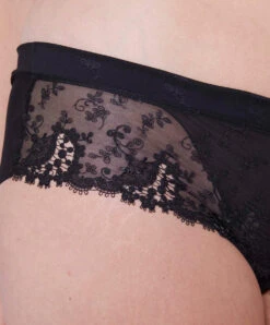 Simone Perele Porte-jarretelles Sexy Collection Wish Coloris Noir De Chez Simone Pérèle.  -Sous Vêtement Soldes Magasin Shorty Simone Perele Wish noir 12B630 015 32