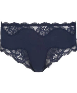 Shorty Bien-être Collection Homewear Simply Perfect En Coloris Bleu Marine De Chez Antigel Par Lise Charmel. -Sous Vêtement Soldes Magasin Shorty bien etre Antigel de Lise Charmel Simply perfect bleu marine ENA0506 BM 101