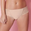 Simone Perele Shorty En Coton -Sous Vêtement Soldes Magasin Shorty coton Simone Perele Andora peau rose 131635