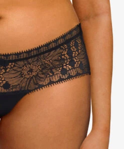 Shorty Dentelle Sexy Noir Collection Day To Night De Chez Chantelle.  -Sous Vêtement Soldes Magasin Shorty sexy Chantelle Day to Night noir C15F40 011 3