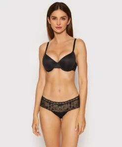 Shorty Dentelle Sexy Noir Collection Day To Night De Chez Chantelle.  -Sous Vêtement Soldes Magasin Shorty sexy Chantelle Day to Night noir C15F40 011 4