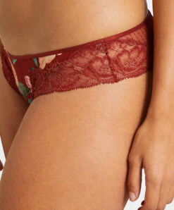 Shorty Aubade De La Collection Sweet Folk. -Sous Vêtement Soldes Magasin Shorty sweet folk Aubade sienna RP94 SIEN 2