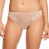 Slip Invisible Collection Hedona De La Marque De Lingerie Chantelle, Coloris Peau. -Sous Vêtement Soldes Magasin Slip Chantelle Day to Night beige dore chair C20330 012 1