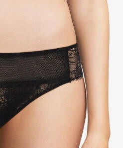 Slip évolutif Noir Collection Day To Night De Chez Chantelle.  -Sous Vêtement Soldes Magasin Slip Chantelle Day to Night noir C15F30 011 3