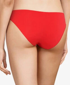 Slip Chantelle Lingerie Collection Champs Elysée. -Sous Vêtement Soldes Magasin Slip Chantelle champs elysees rouge poison C26030 0Y1 1