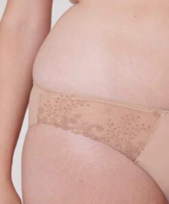 Simone Perele Slip Simone Pérèle De La Collection De Lingerie Permanente Délice Coloris Peau. -Sous Vêtement Soldes Magasin Slip Simone Perele Delice peau chair 12X720 709 20