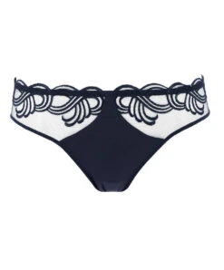 Simone Perele Slip Collection Surprenante De Chez Simone Pérèle. -Sous Vêtement Soldes Magasin Slip Simone Perele Surprenante nocturne bleu nuit 14L726 580 packshot