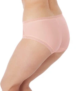 Slip Dos Opaque Collection Fusion Coloris Blush (=rose Poudré) De Chez Fantasie Par La Maison De Lingerie Wacoal. -Sous Vêtement Soldes Magasin Slip dos opaque Fantasie Fusion blush rose poudre FL3095 BLH 3