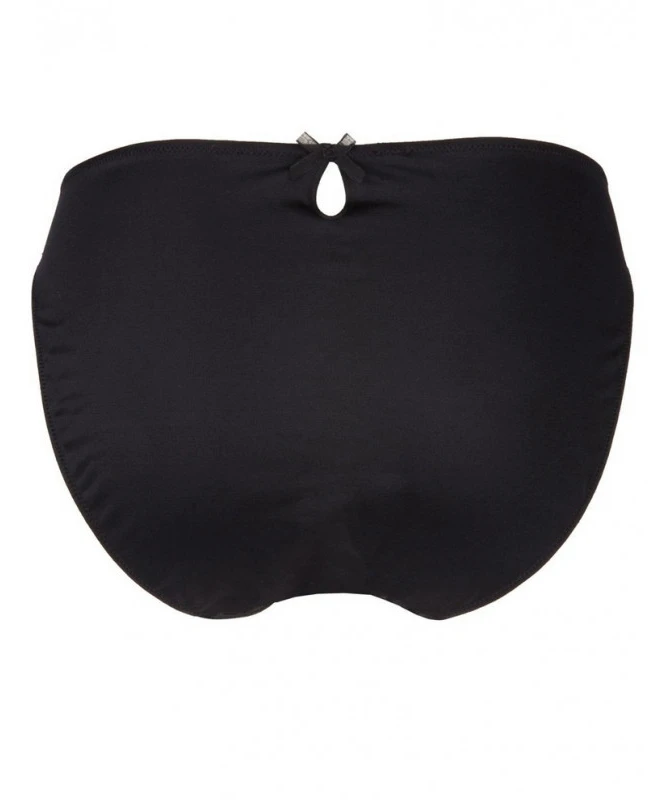 Slip Grande Taille Par Éprise De Lise Charmel Collection Acanthe Guipure Coloris Arty Noir. 6 Slip Grande Taille Par Éprise De Lise Charmel Collection Acanthe Guipure Coloris Arty Noir. – Image 4