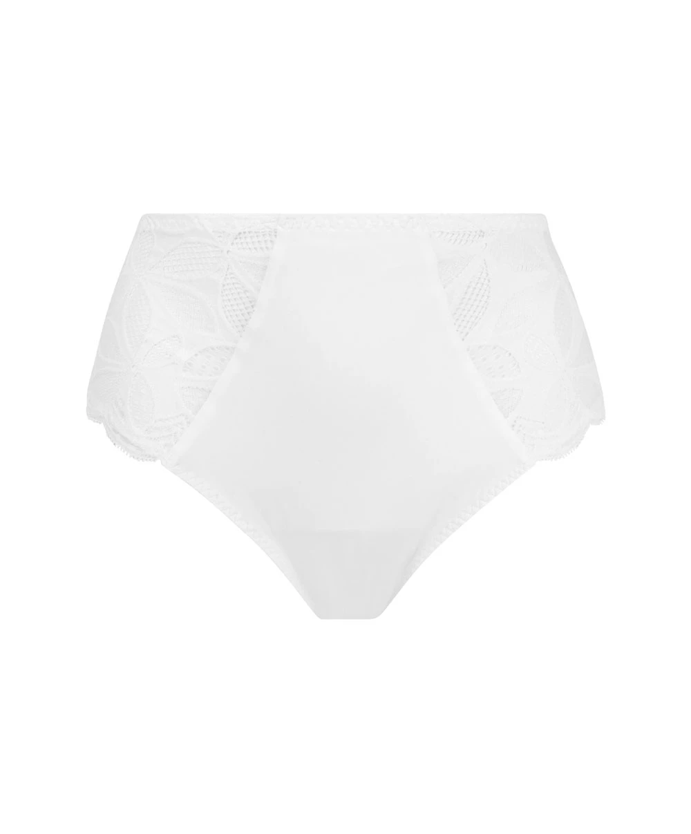Slip Taille Haute Collection Stricto Sensuelle De Chez Antigel Par Lise Charmel Coloris Blanc. 7 Slip Taille Haute Collection Stricto Sensuelle De Chez Antigel Par Lise Charmel Coloris Blanc. – Image 5