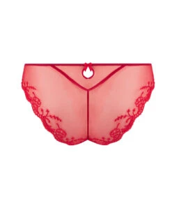 Culotte Italienne En Soie Lise Charmel Collection Splendeur Soie, Coloris Rouge. -Sous Vêtement Soldes Magasin Slip italien en soie Lise Charmel Splendeur soie rouge rouge ACC0780 RS 1002