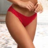 Culotte Italienne En Soie Lise Charmel Collection Splendeur Soie, Coloris Rouge. -Sous Vêtement Soldes Magasin Slip italien en soie Lise Charmel Splendeur soie rouge rouge ACC0780 RS fashion 1