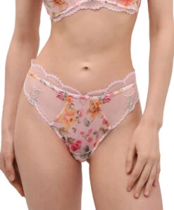 Culotte Italienne De La Collection Désir En Fleur Présentée Par Lise Charmel. 14 Culotte Italienne De La Collection Désir En Fleur Présentée Par Lise Charmel. -Sous Vêtement Soldes Magasin Slip italien seduction Lise Charmel Desir en fleur multicolore fleurs soleil ACG0785 FS 501