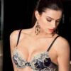 Soutien-gorge Coque Splendeur Soie De La Marque Lise Charmel -Sous Vêtement Soldes Magasin Soutien gorge Coque Lise Charmel Splendeur soie Bleu fonce ACC8580