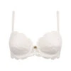Soutien-gorge Couvrant à Armatures Collection Stricto Sensuelle De Chez Antigel Par Lise Charmel Coloris écru Nacre. -Sous Vêtement Soldes Magasin Soutien gorge armature Antigel de Lise Charmel Stricto Sensuelle ecru nacre ivoire ECH6017 EN 10