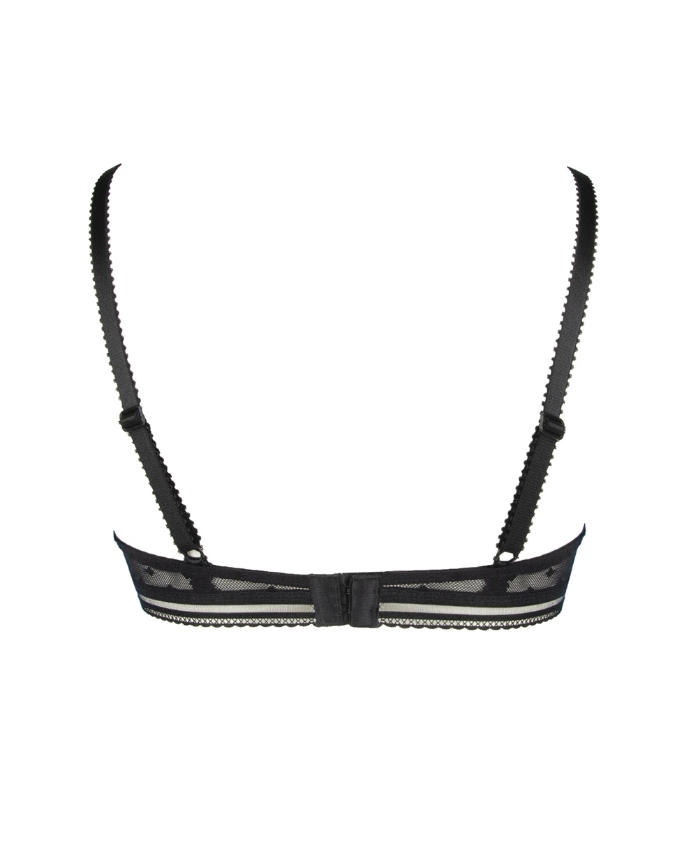 Soutien-gorge Couvrant à Armatures Collection Stricto Sensuelle De Chez Antigel Par Lise Charmel Coloris Noir. 4 Soutien-gorge Couvrant à Armatures Collection Stricto Sensuelle De Chez Antigel Par Lise Charmel Coloris Noir. – Image 2