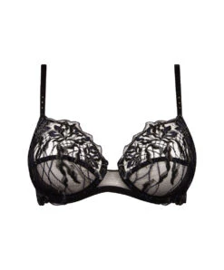 Soutien-gorge Armatures De La Collection Lingerie De Luxe Les Nuits Chics Par Lise Charmel.  -Sous Vêtement Soldes Magasin Soutien gorge armature Lise Charmel Les Nuits Chics noir argent ACH6035 NA packshot 10