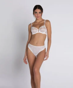 Soutien-gorge Armature Ivoire Collection De Lingerie Nuptiale Source Beauté Par Lise Charmel. -Sous Vêtement Soldes Magasin Soutien gorge armature Lise Charmel Source Beaute ecru nacre ivoire ACH6072 EN 4