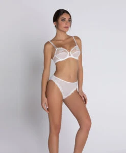 Soutien-gorge Armature Ivoire Collection De Lingerie Nuptiale Source Beauté Par Lise Charmel. -Sous Vêtement Soldes Magasin Soutien gorge armature Lise Charmel Source Beaute ecru nacre ivoire ACH6072 EN 6