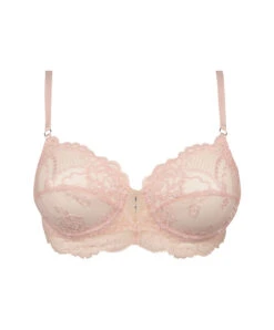 Soutien-gorge Armatures Ligne Sublime En Dentelle De La Marque De Lingerie Française Lise Charmel, Coloris Rose Sublime. 16 Soutien-gorge Armatures Ligne Sublime En Dentelle De La Marque De Lingerie Française Lise Charmel, Coloris Rose Sublime. -Sous Vêtement Soldes Magasin Soutien gorge armature Lise Charmel Sublime en dentelle rose poudre rose sublime ACH6013 OS 1001