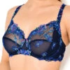 Soutien-gorge Emboitant Collection Forêt Lumière De La Marque De Lingerie Lise Charmel. -Sous Vêtement Soldes Magasin Soutien gorge armature Lise Charmel foret lumiere bleu ACG6009 FF face