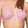 Soutien-gorge Grande Taille à Armatures De La Collection Permanente Soir De Venise Coloris Rose Dragée Par Lise Charmel. -Sous Vêtement Soldes Magasin Soutien gorge armature bien etre Lise Charmel Soir de Venise orchid rose dragee ACA6103 OV 1
