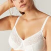 Simone Perele Soutien-gorge Grande Taille Emboitant Simone Pérèle Collection Asta Naturel. -Sous Vêtement Soldes Magasin Soutien gorge armature bonnets profonds Simone Perele asta nacre 13S320 0302