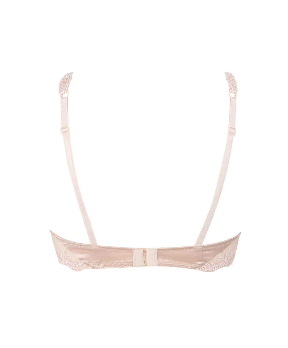 Soutien-gorge Armature En Soie Lise Charmel Collection Splendeur Soie, Coloris Splendeur Aurore (=nude). 8 Soutien-gorge Armature En Soie Lise Charmel Collection Splendeur Soie, Coloris Splendeur Aurore (=nude). – Image 6