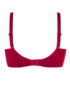 Soutien-gorge Grande Taille à Armatures Éprise Collection Aster Aphrodite De La Maison Lise Charmel. -Sous Vêtement Soldes Magasin Soutien gorge armature grande taille Aster Aphrodite Eprise de Lise Charmel rouge BCG6148 RA packshot 2