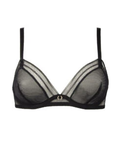Soutien-gorge Triangle à Armatures Sexy Soir Adrénaline De La Marque De Lingerie Antigel Par Lise Charmel. -Sous Vêtement Soldes Magasin Soutien gorge armature triangle Antigel de Lise Charmel Soir Adrenaline noir ECG6395 NO 10
