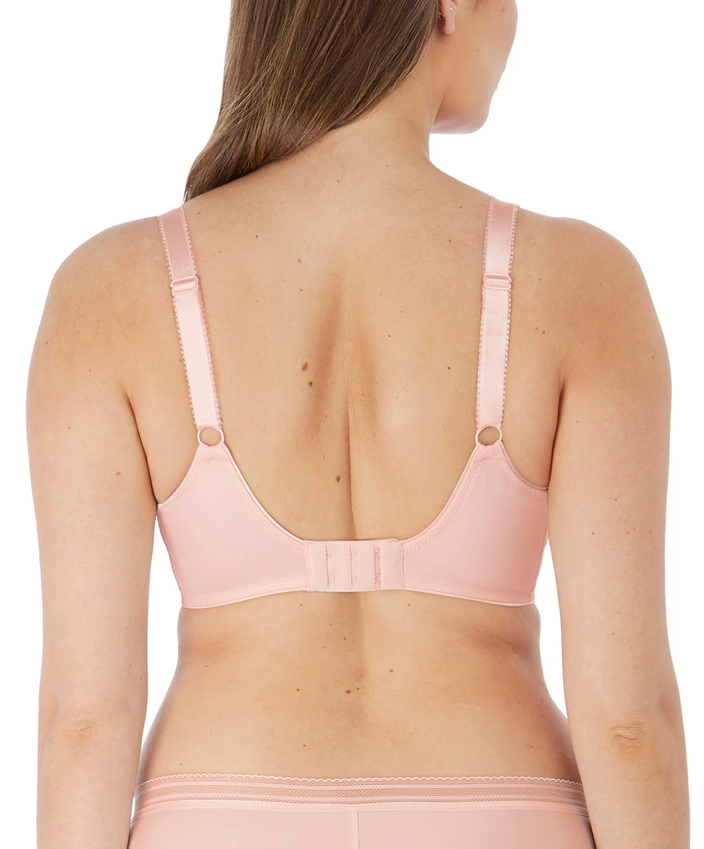 Soutien-gorge Couvrant Grande Taille à Armatures Renforts Latéraux Collection Fusion Coloris Blush (=rose Poudré) De Chez Fantasie Par La Maison De Lingerie Wacoal. 4 Soutien-gorge Couvrant Grande Taille à Armatures Renforts Latéraux Collection Fusion Coloris Blush (=rose Poudré) De Chez Fantasie Par La Maison De Lingerie Wacoal. – Image 2