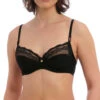 Wacoal Soutien-gorge Balconnet à Armatures De La Collection Ravissant, Coloris Noir. -Sous Vêtement Soldes Magasin Soutien gorge balconnet a armatures Wacoal Ravissant noir noir WE600506 BLK 1