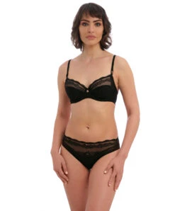 Wacoal Soutien-gorge Balconnet à Armatures De La Collection Ravissant, Coloris Noir. 10 Wacoal Soutien-gorge Balconnet à Armatures De La Collection Ravissant, Coloris Noir. -Sous Vêtement Soldes Magasin Soutien gorge balconnet a armatures Wacoal Ravissant noir noir WE600506 BLK 3