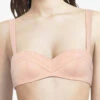 Soutien-gorge Bandeau Encens'moi De La Marque De Lingerie Française Chantal Thomass. 2 Soutien-gorge Bandeau Encens'moi De La Marque De Lingerie Française Chantal Thomass. -Sous Vêtement Soldes Magasin Soutien gorge bandeau Encens moi Chantal Thomass opale T00420 05M