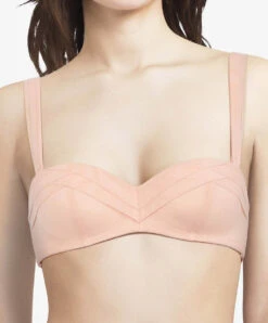 Soutien-gorge Bandeau Encens'moi De La Marque De Lingerie Française Chantal Thomass.