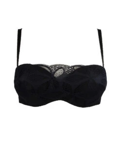 Soutien-gorge Bandeau Bretelles Amovibles Collection Stricto Sensuelle De Chez Antigel Par Lise Charmel Coloris Noir. -Sous Vêtement Soldes Magasin Soutien gorge bandeau bretelles amovibles Antigel de Lise Charmel Stricto Sensuelle noir ECH5617 NO 10