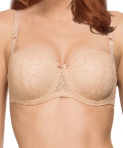 Soutien-gorge à Bretelles Amovibles Collection Antigel à Deux De Chez Antigel Par Lise Charmel. 10 Soutien-gorge à Bretelles Amovibles Collection Antigel à Deux De Chez Antigel Par Lise Charmel. -Sous Vêtement Soldes Magasin Soutien gorge bandeau bretelles amovibles Lise Charmel Antigel a Deux skin rose chair FCG5635 SR 1