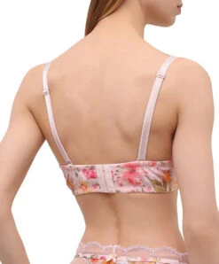 Soutien-gorge Bandeau Bretelles Amovibles De La Collection Désir En Fleur Présentée Par Lise Charmel. -Sous Vêtement Soldes Magasin Soutien gorge bandeau bretelles amovibles Lise Charmel Desir en fleur multicolore fleurs soleil ACG5685 FS il ACG3085 FS 502