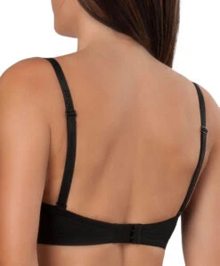 Soutien-gorge Bandeau Avec Bretelles Amovibles Mode Pure De Chez Lise Charmel. -Sous Vêtement Soldes Magasin Soutien gorge bandeau bretelles amovibles Lise Charmel Mode pure noir Noir ACA5619 NO dos